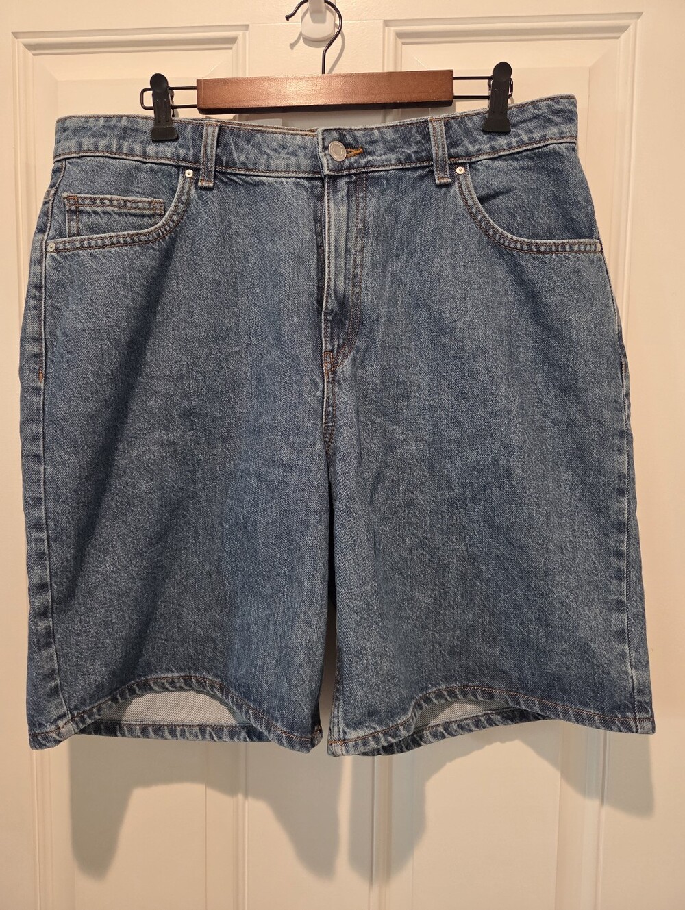 Cotton On Super Baggy Jort Mid Rise Baggy Fit Men's 32